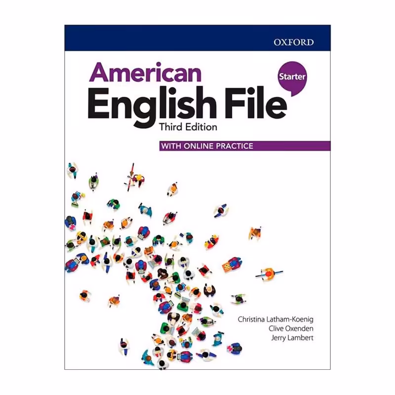 کتاب American English File starter ویرایش سوم اثر Christina Latham-Koenig انتشارات اکسفورد رحلی