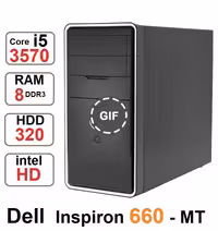 کامپیوتر Dell Inspiron 660 MT core i5 3570