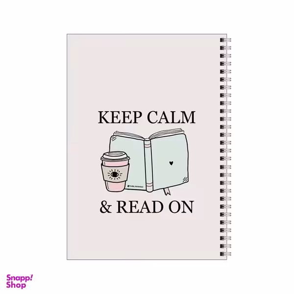 دفتر مشق 80 برگ بامبیلیپ طرح ساکت باش و کتاب بخون کد 4453286