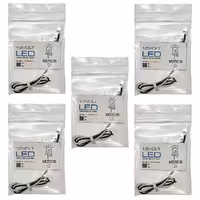 لامپLED ولتاژ کاری12ولت مورس( رنگ سبز-بسته پنج عددی)