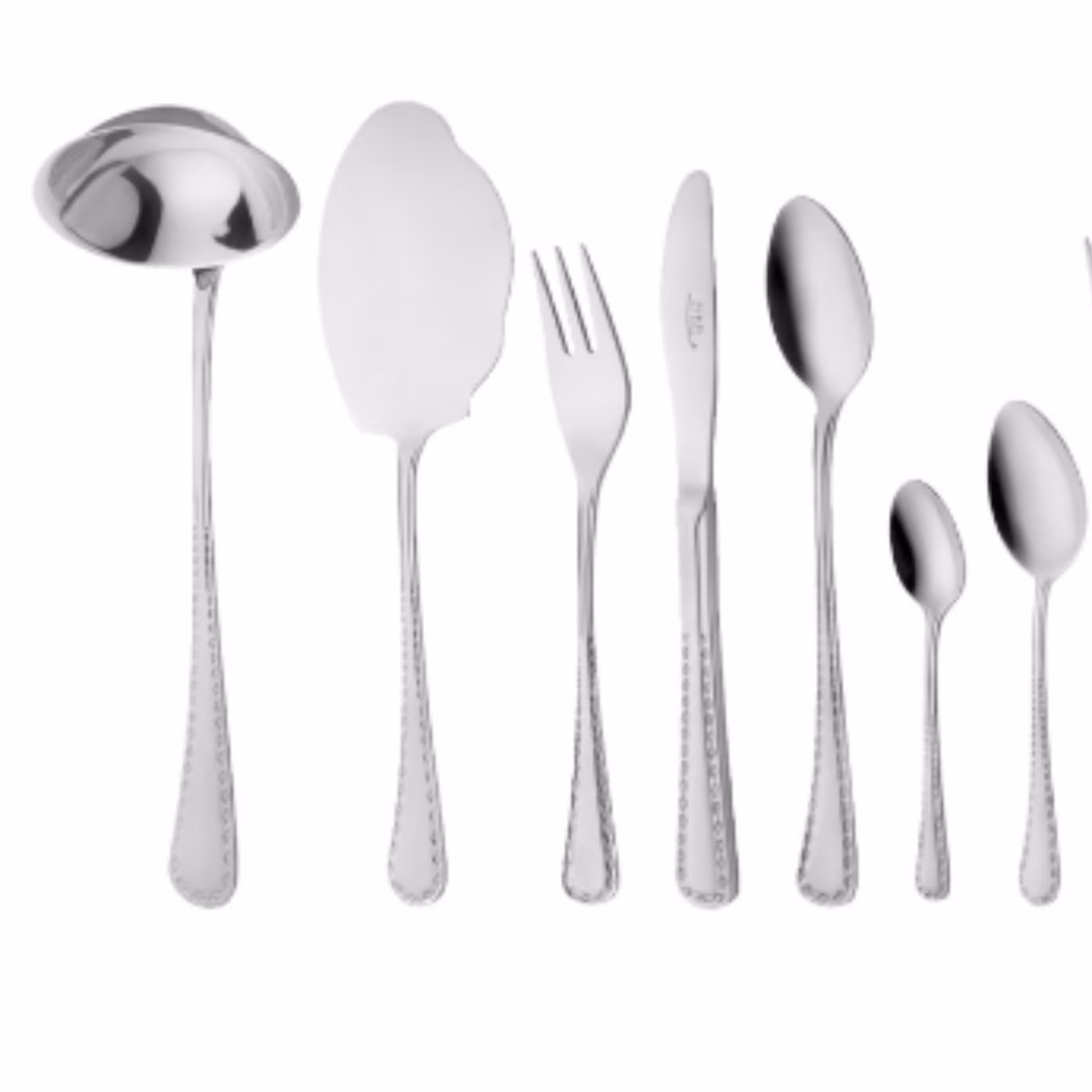 سرویس قاشق و چنگال 46 پارچه ناب استیل مدل Berlin