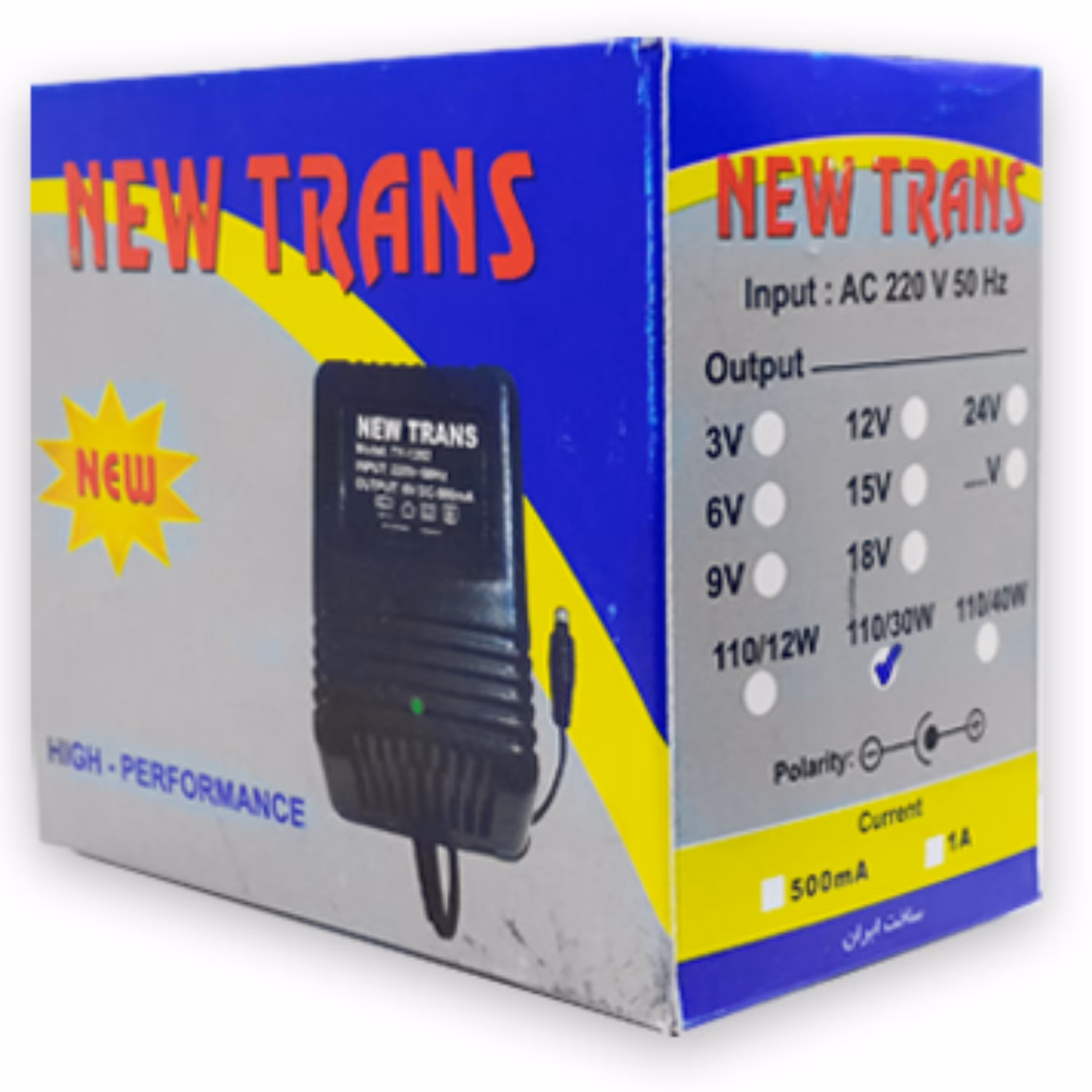 آداپتور 110 ولت 30 وات نیو ترانس NEW TRANS