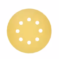 مجموعه 50 عددی صفحه سنباده پشت کرکی بوش مدل 125 میلی متری
