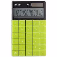 ماشین حساب رومیزی 12 رقم سبز دلی مدل 1589