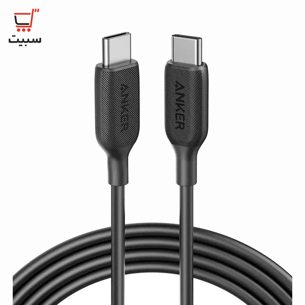 کابل تبدیل USB-C به USB-C انکر مدل A8856 Powerline III طول 1.8 متر