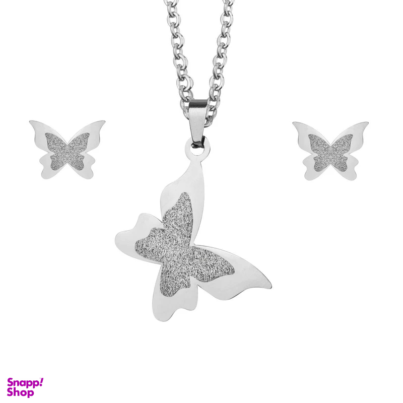 نیم ست زنانه مدل پروانه کد 002