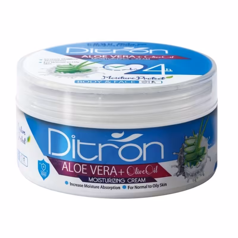 کرم مرطوب کننده آلوئه ورا دیترون 200 میل