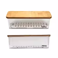 باکس نظم دهنده کوچک کفه دار درب چوبی هوفیلوس
