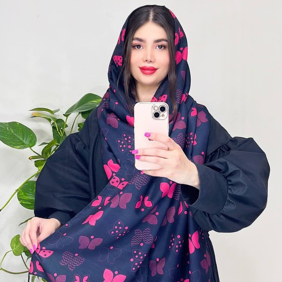 شال رنگ سال نخی