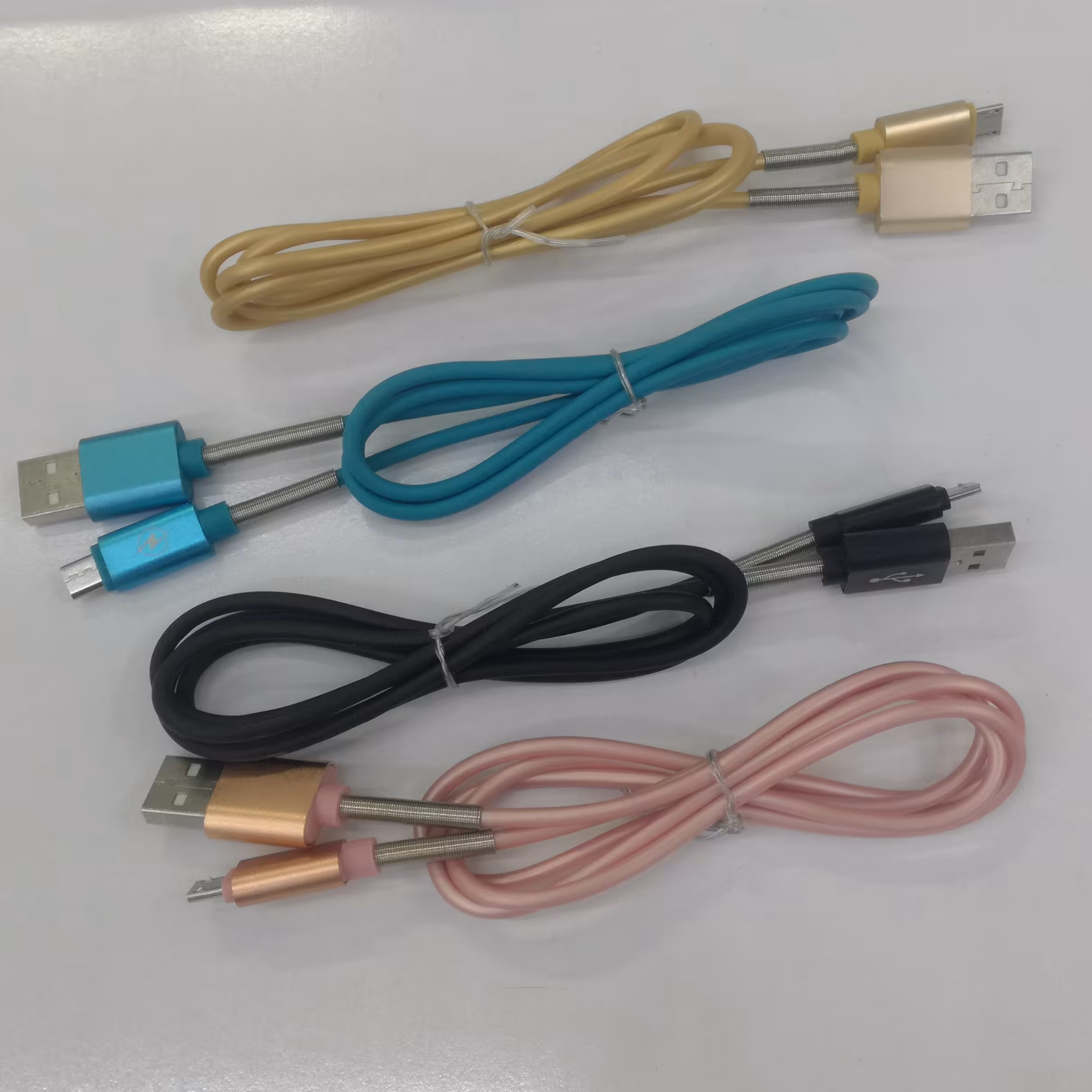 کابل شارژر FAST ژله ای با محافظ فنری