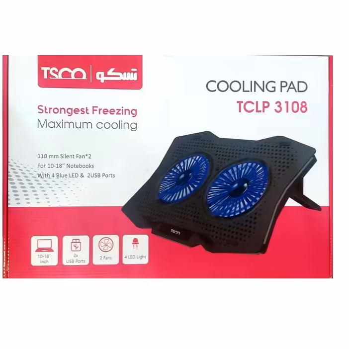 پایه خنک کننده لپ تاپ تسکو مدل TCLP 3108