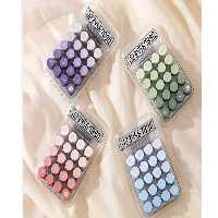 ماشین حساب بدنه شفاف دکمه رنگی