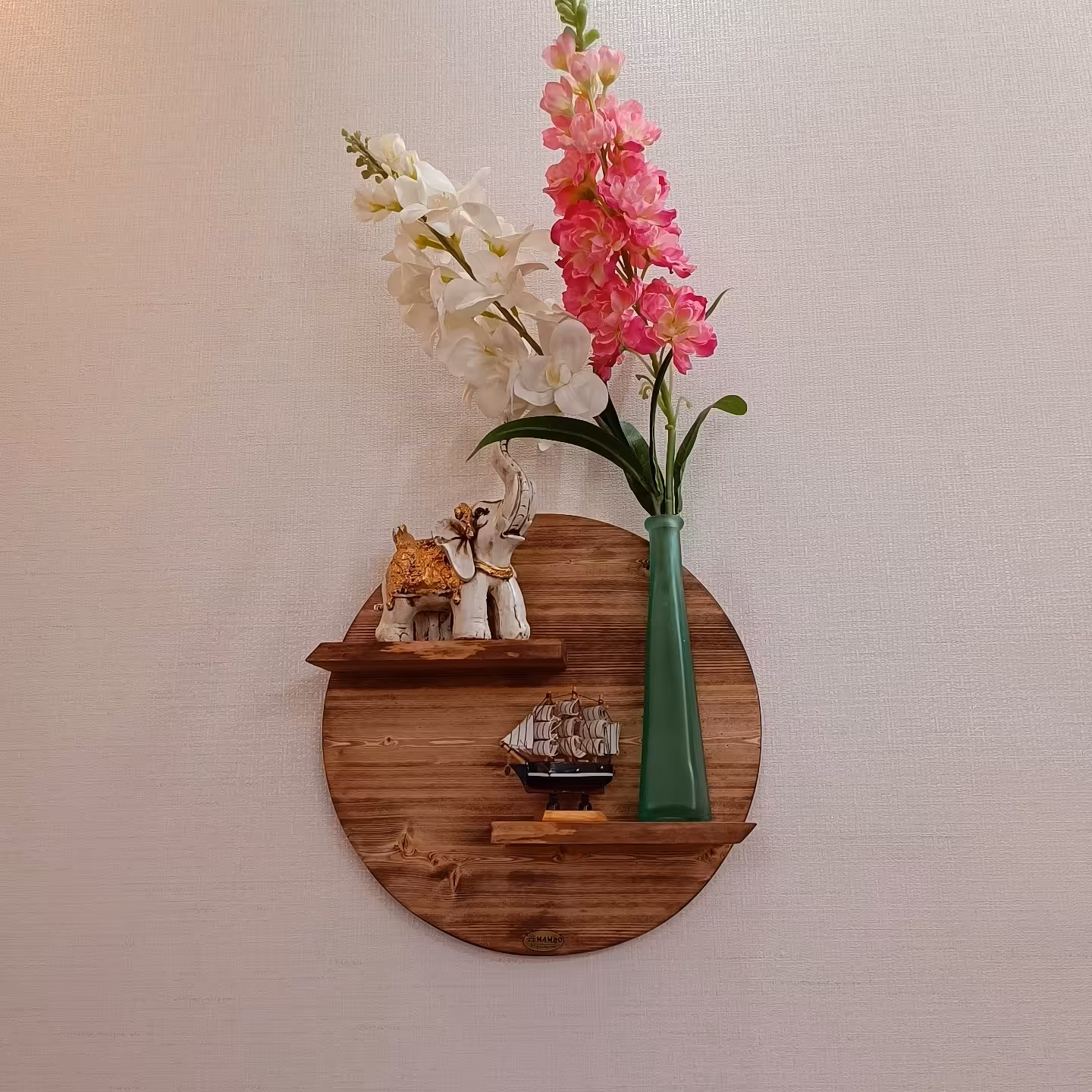 شلف دیواری چوبی ( ارسال پس کرایه )
