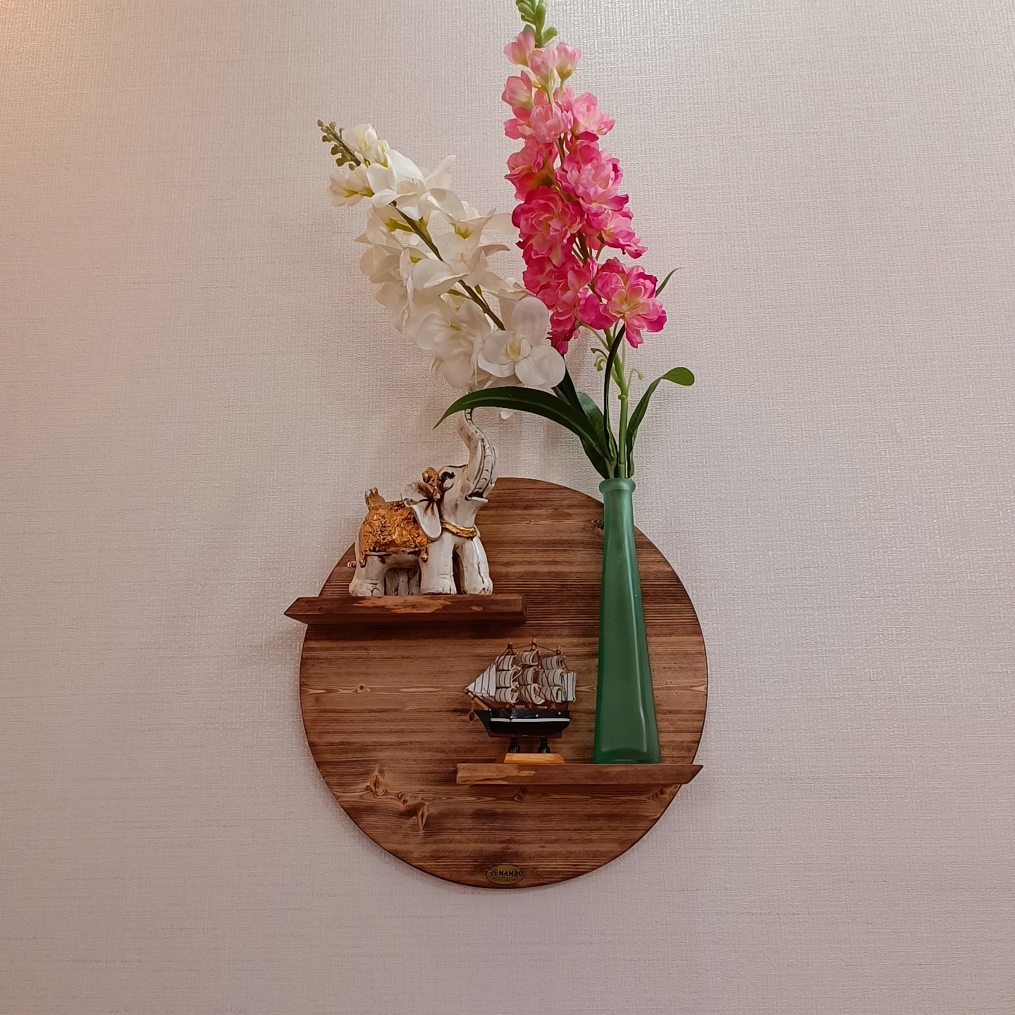 شلف دیواری چوبی ( ارسال پس کرایه )