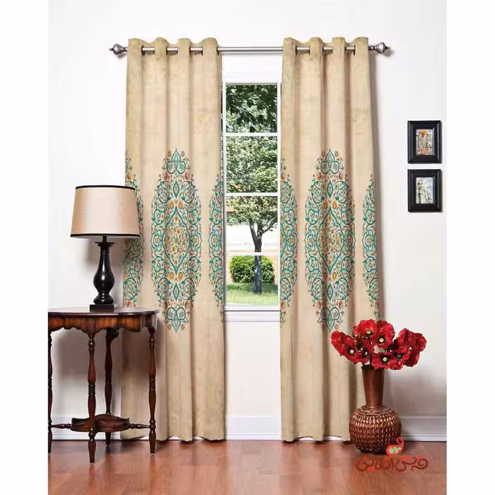 پرده 2عددی سنتی کد 2023