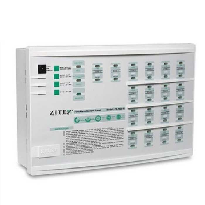 کنترل پنل اعلان حریق زیتکس مدل 10 زون پرو 