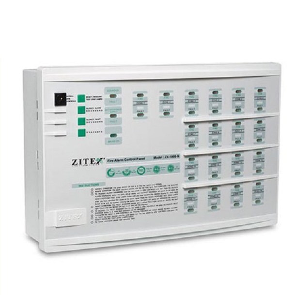 کنترل پنل اعلان حریق زیتکس مدل 10 زون پرو 