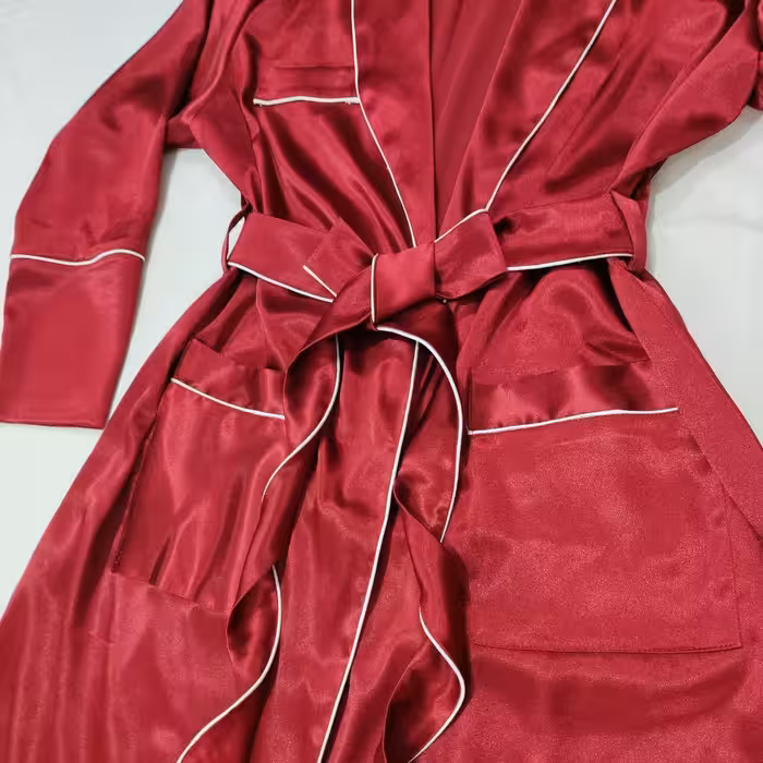 روبدوشامبر یقه ارشال مغزی دوزی شده زنانه ومردانه