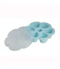 محفظه غذا 6 وعده ای ب آ با Beaba Multiportions™ 3oz Silicone Tray