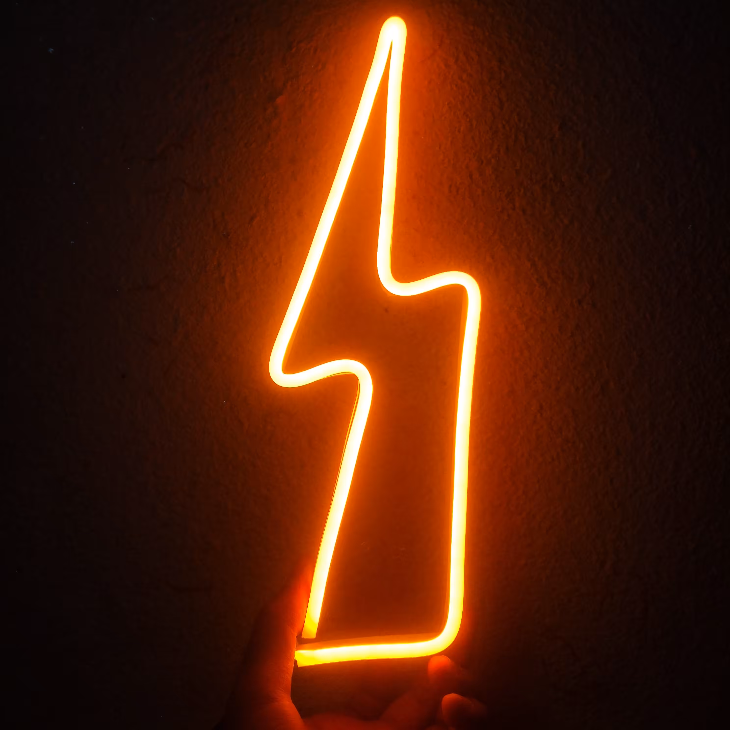 تابلو نئون طرح رعد سایز 30 سانت