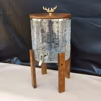 کلمن شیشه ای چهار پایه