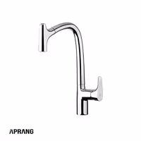 شیر آشپزخانه کی دبلیو سی مدل کرو پول اوت – Curve Pull Out - کروم