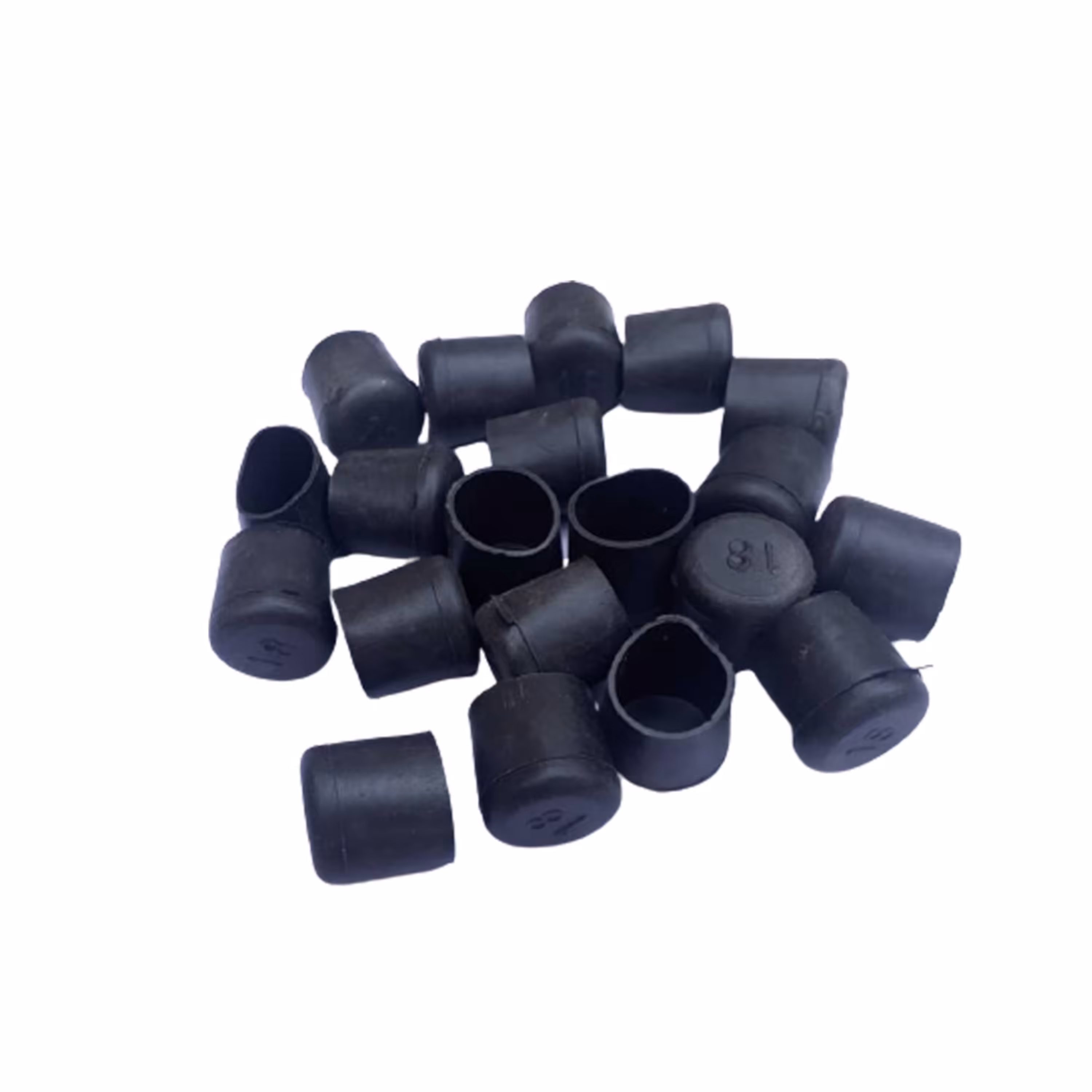 درپوش پروفیل گرد سایز 1.8  سانتی متر  بسته 50 عددی مناسب لوله و صندلی و چهارپایه