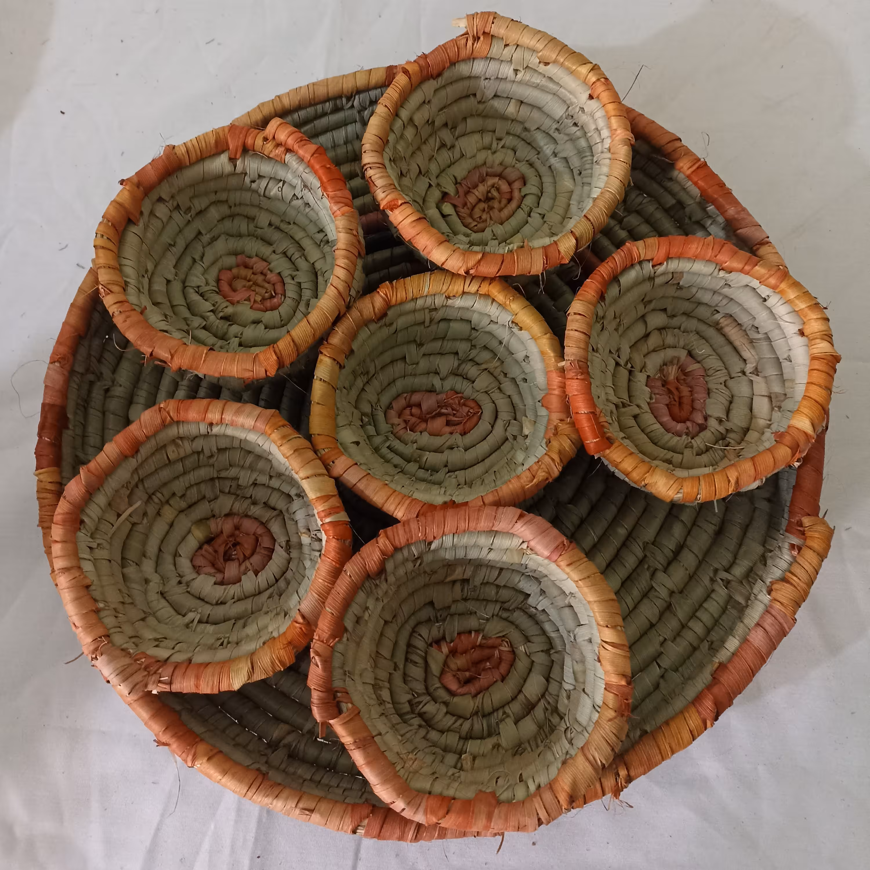 سینی آجیل خوری حصیر