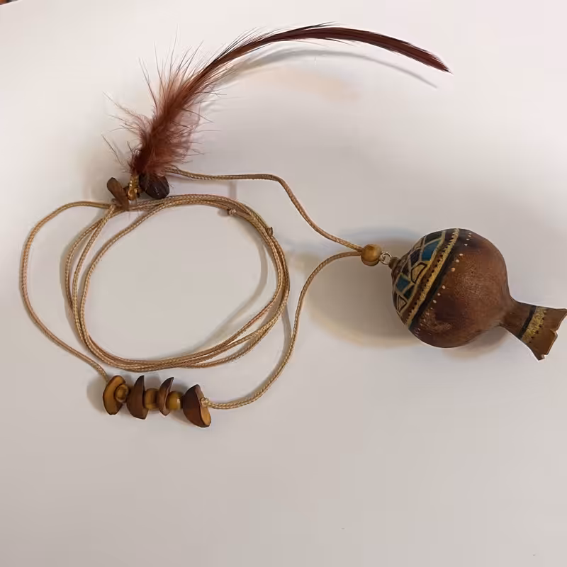 گردنبند انار مهره طبیعی