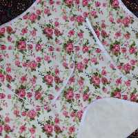 پیش بند آشپزخانه  دو لایه  جنس پارچه تترون  و آستری مشما 