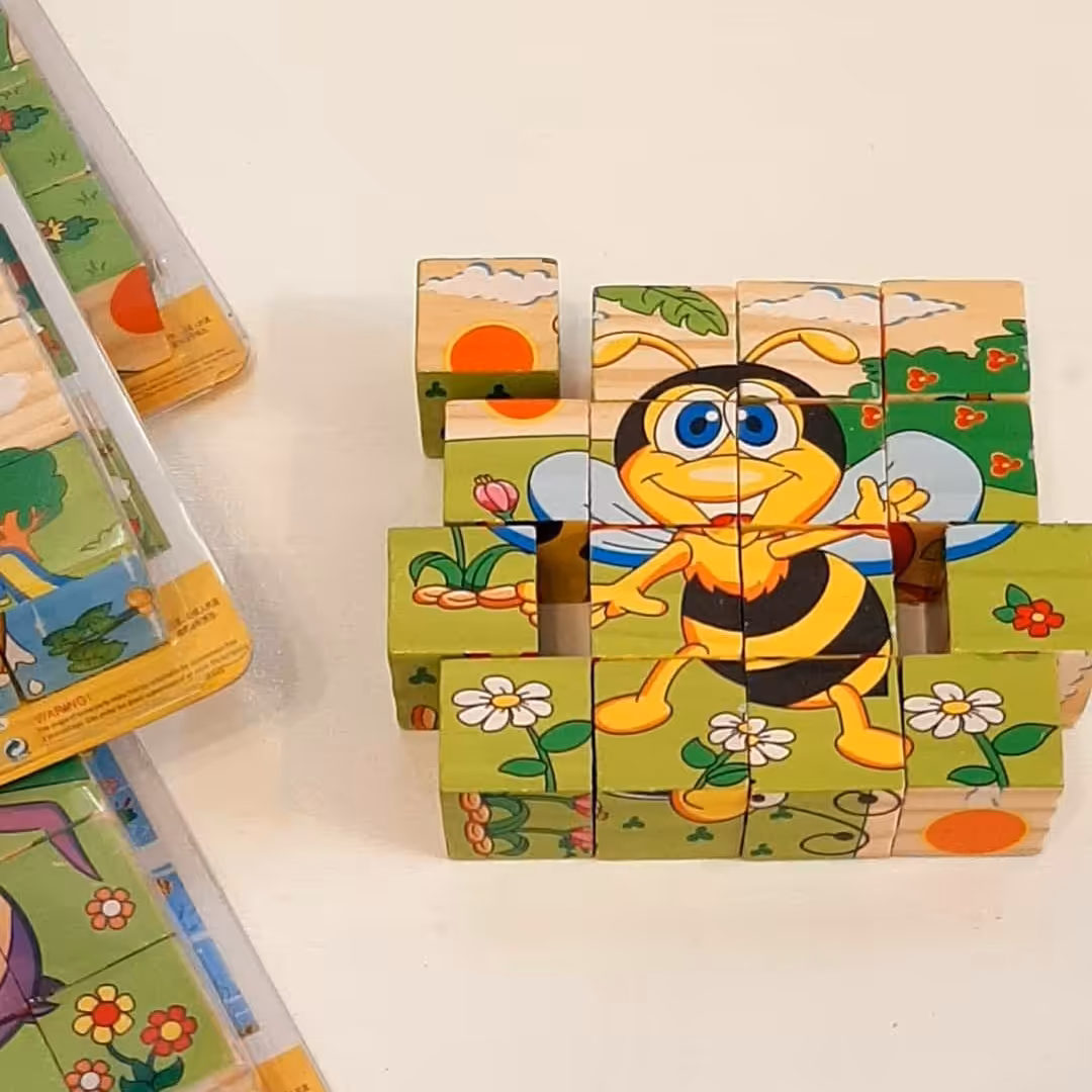 پازل چندوجهی 16 کعبی زنبور