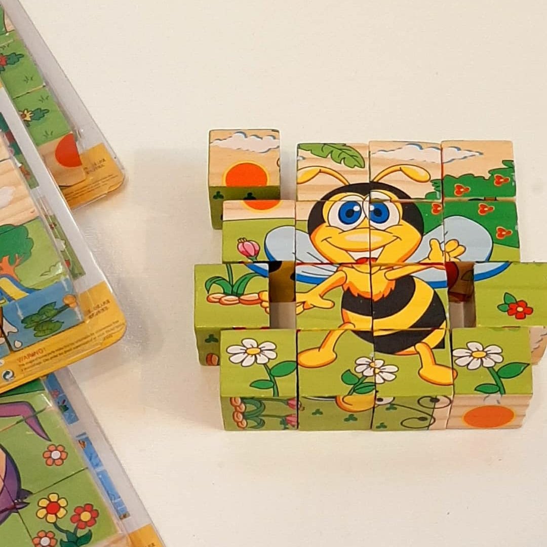 پازل چندوجهی 16 کعبی زنبور