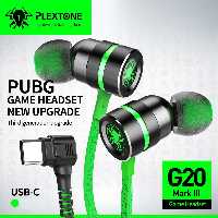 هندزفری گیمینگ هامرینگ بیس - تایپ سی   PLEXTONE مدل G20  