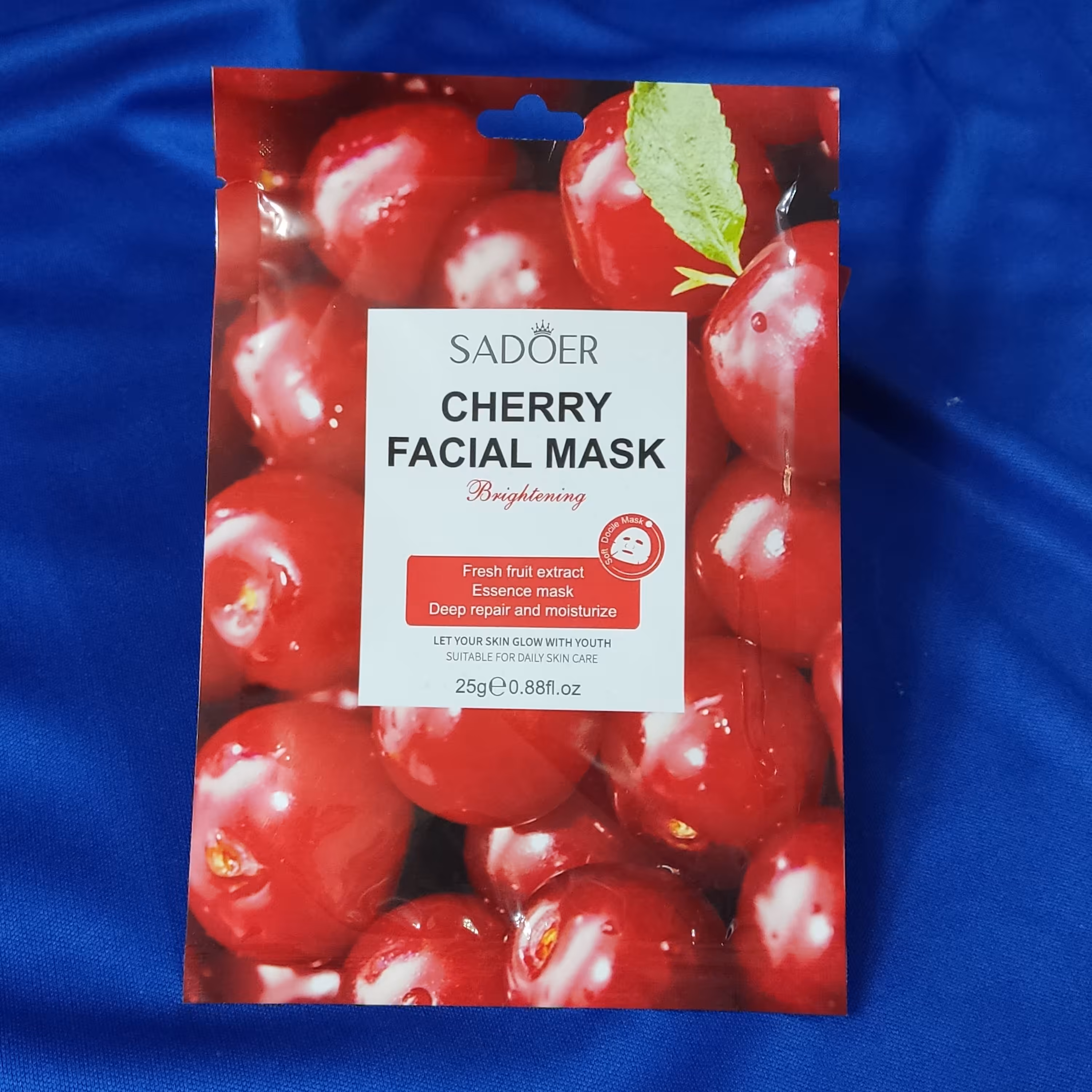 ماسک صورت ورقه ای گیلاس برند سادوئر  SADOER