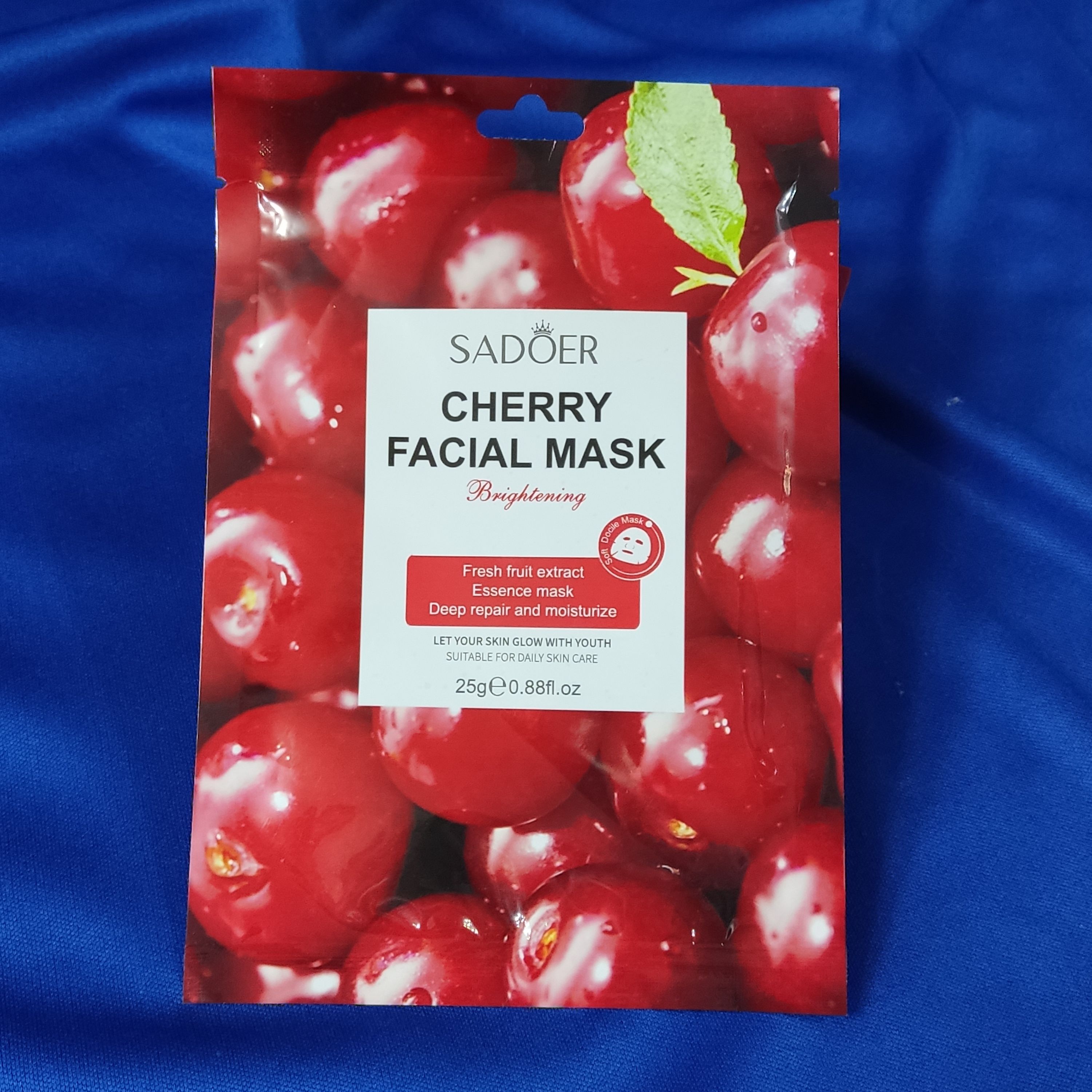 ماسک صورت ورقه ای گیلاس برند سادوئر  SADOER