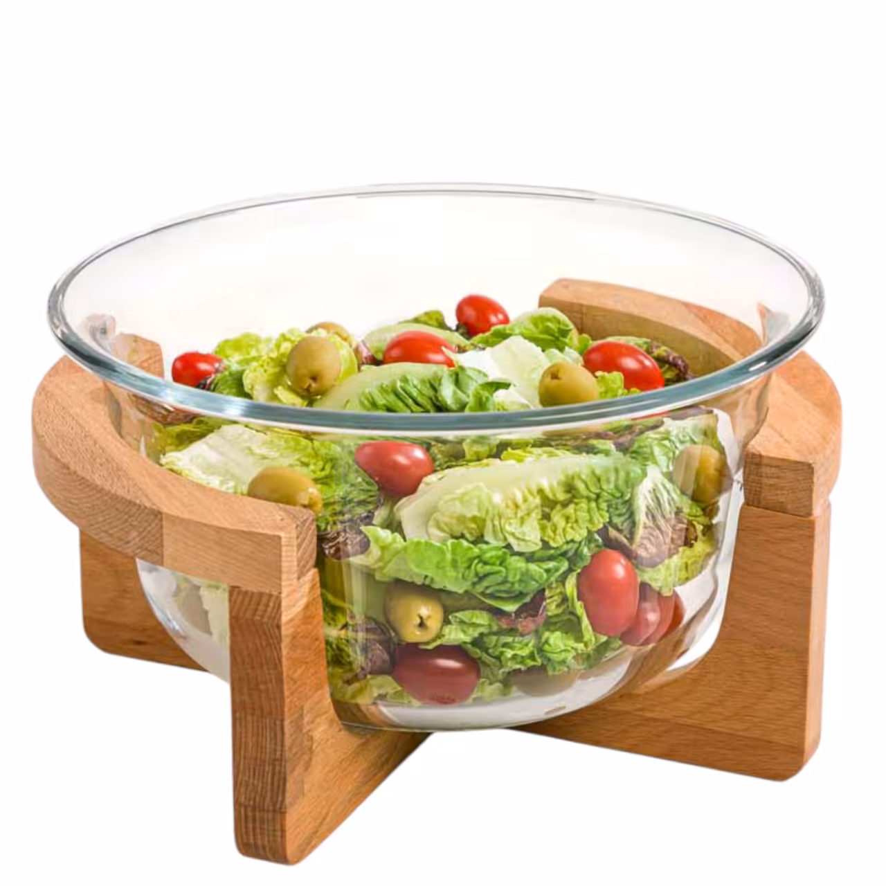 کاسه سوپ خوری پایه چوبی لیمون مدل 5335