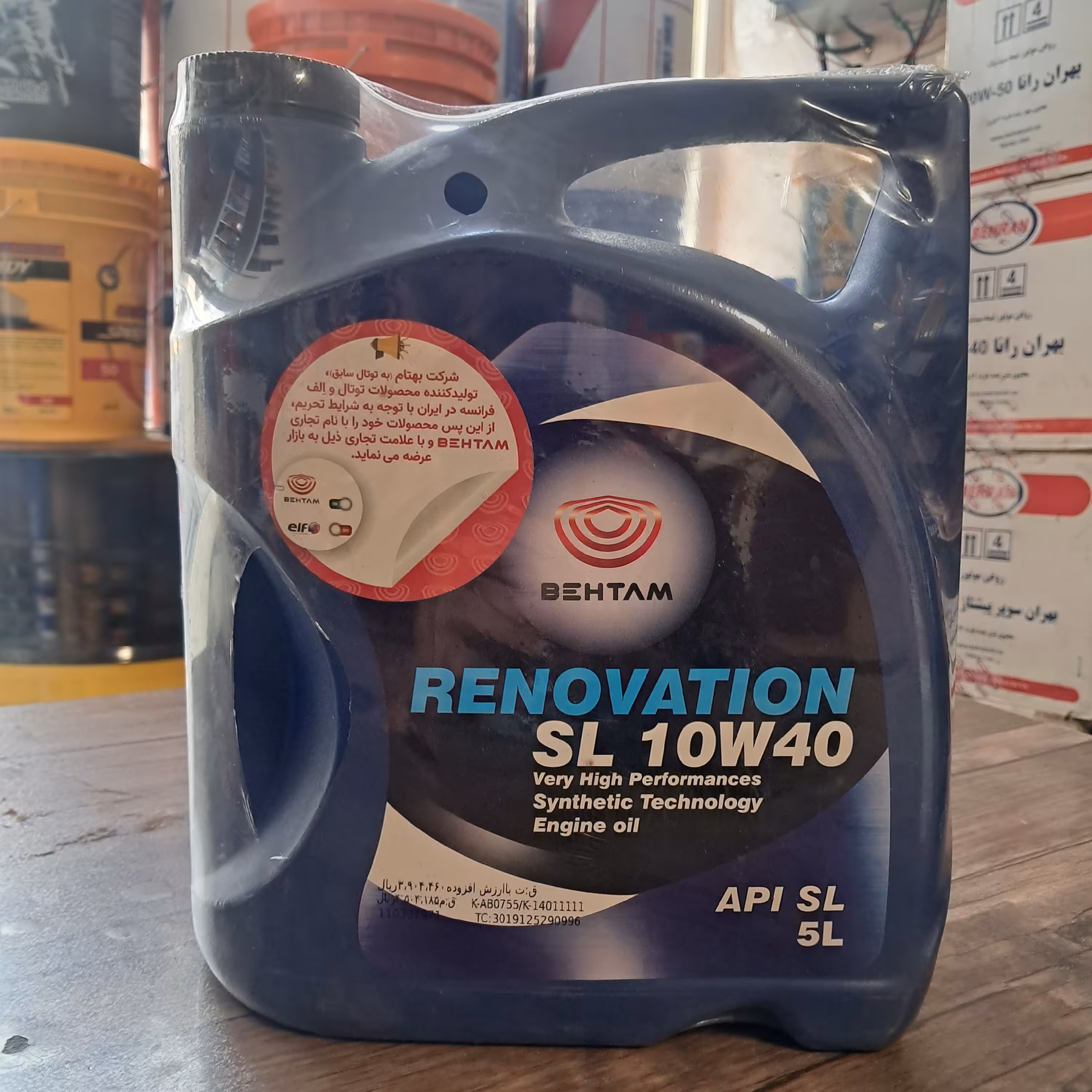 روغن موتور الف بهتام 5 لیتری 10w40
