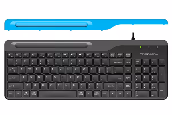 کیبورد 2 بخش فشرده FK25  2-Section Compact Keyboard A4TECH FK25