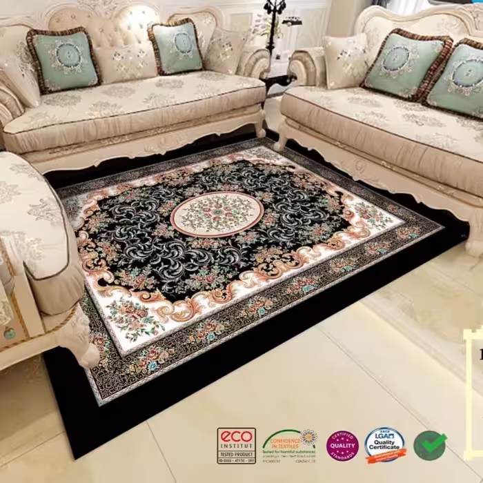 روفرشی کشدار 6 متری کد 116 مخمل شانل تراکم 1400