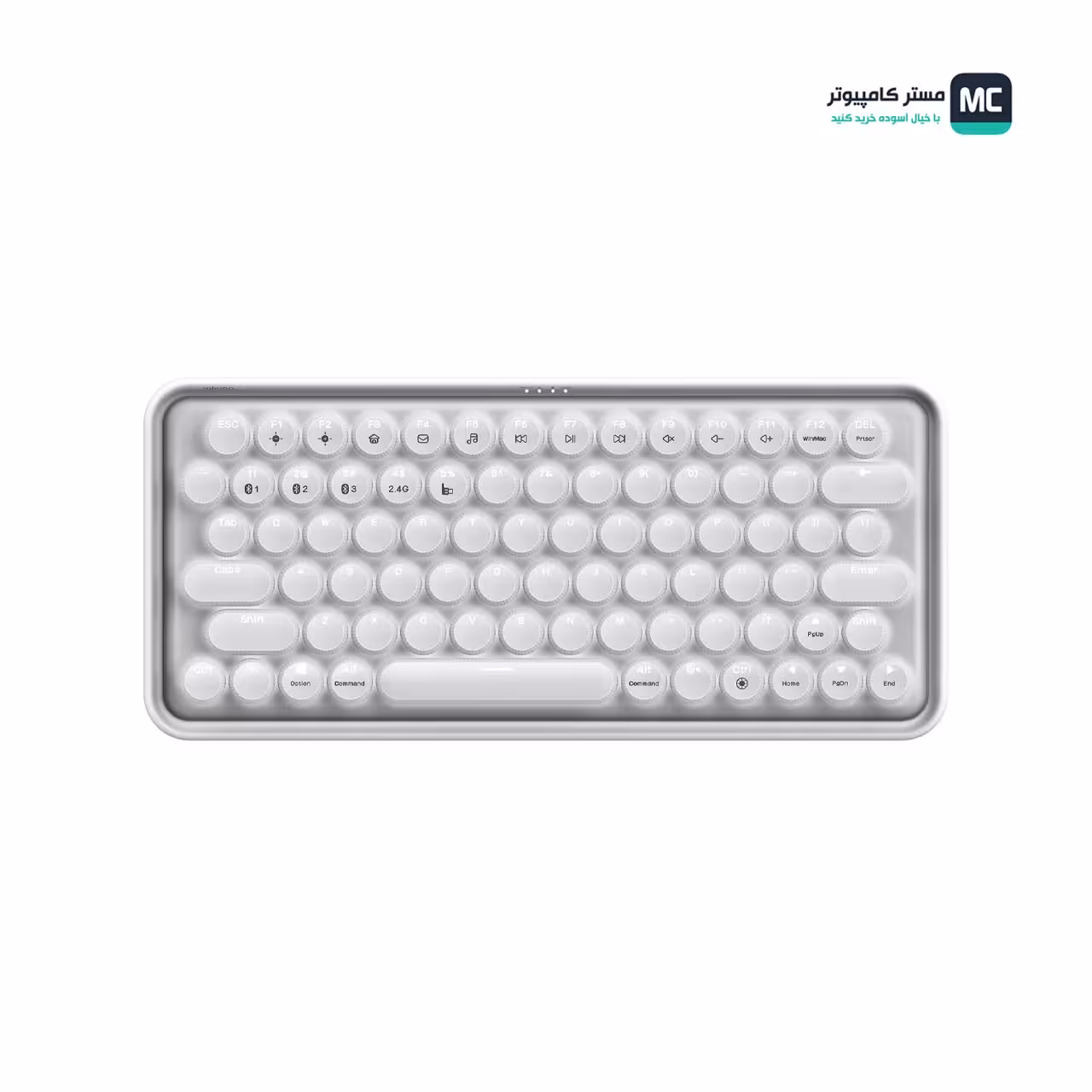 قیمت و خرید کیبورد مکانیکال بی‌سیم رپو Ralemo Pre 5 White