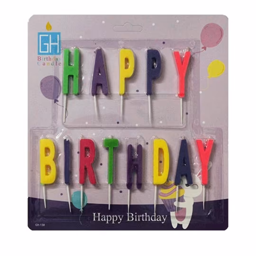 شمع هپی بزرگ 