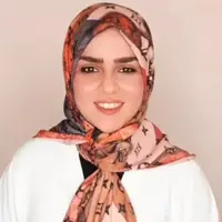 روسری نخی طرح ال وی زرشکی صورتی