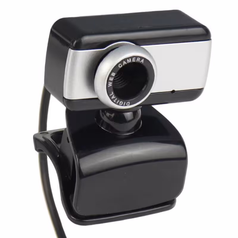 وبکم HD Camera دارای میکروفن داخلیWebcam HD Camera usb