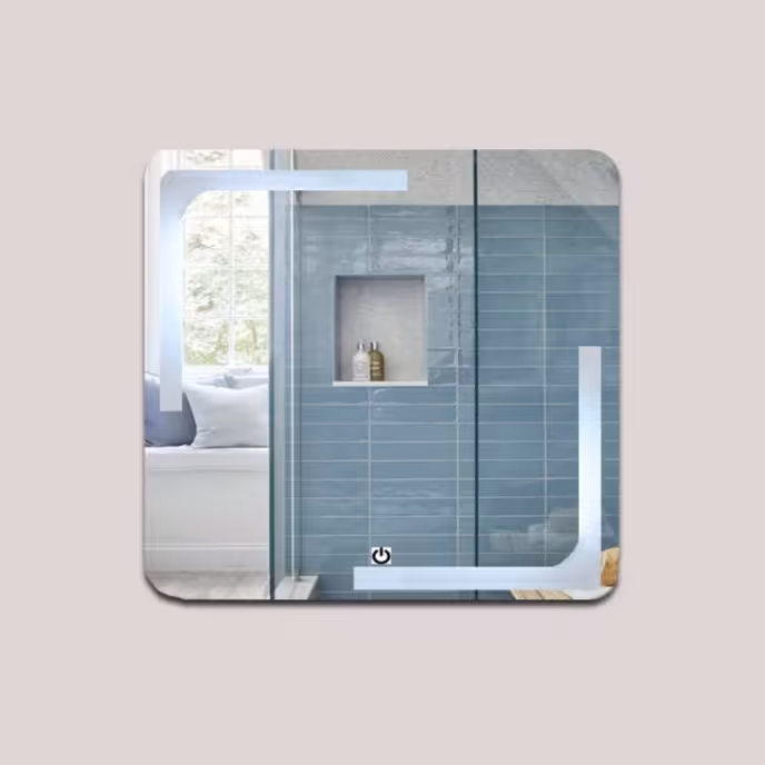 اینه بک لایت پدیده پلاس سایز 60در40 لمسی