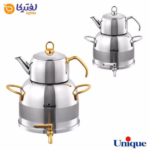 کتری و قوری یونیک 5.5 لیتری استیل UN-7274