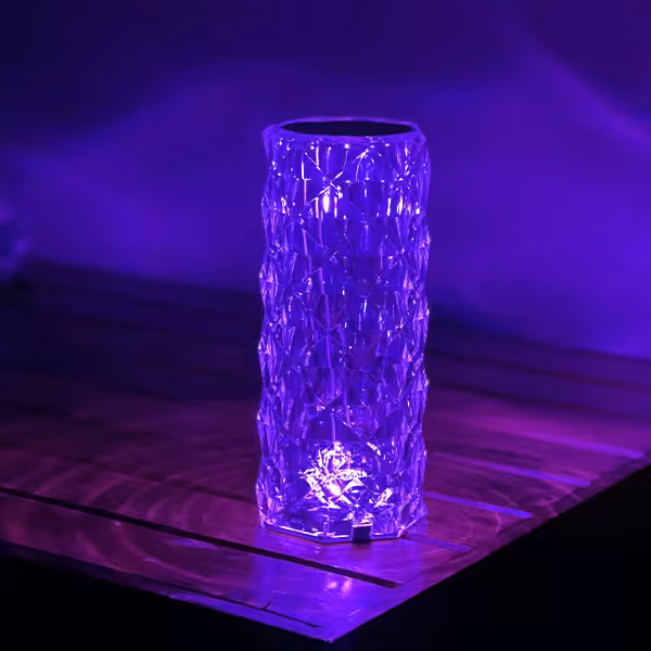 آباژور آبشاری لمسی شارژی کنترل دار