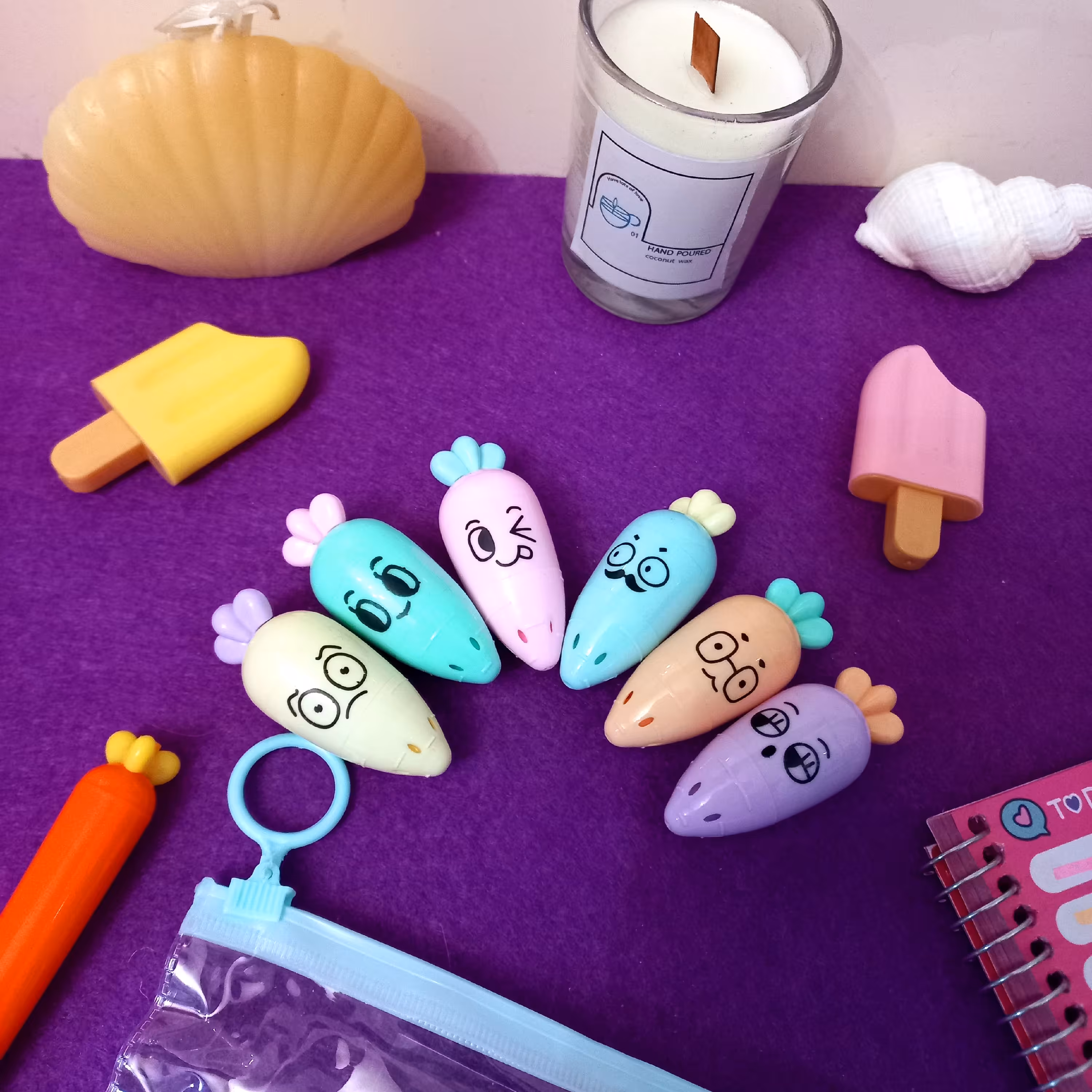 ماژیک هایلایت طرح هویج