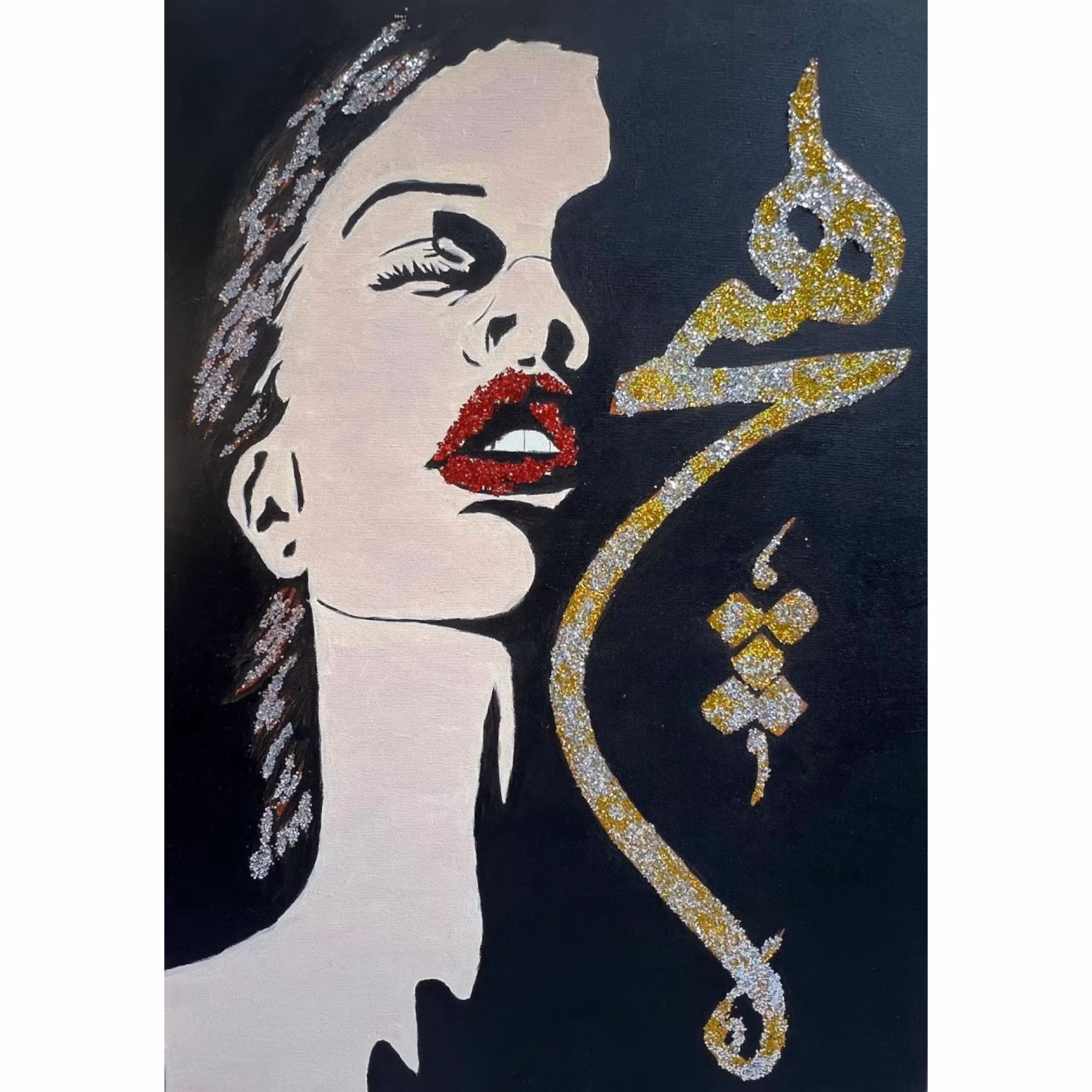 تابلو نقاشی رنگ روغن مدل هیچ