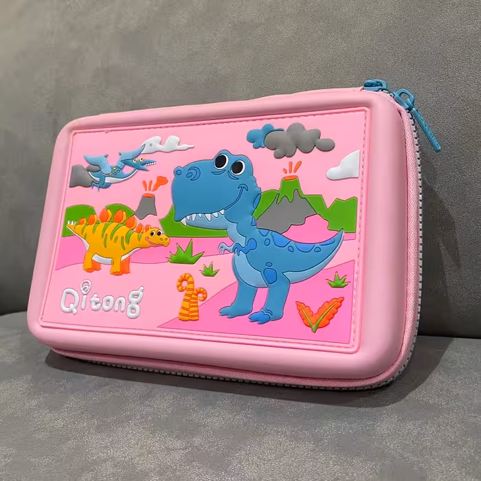 جامدادی تبلتی دایناسور چرمی ضد آب وارداتی باکیفیت