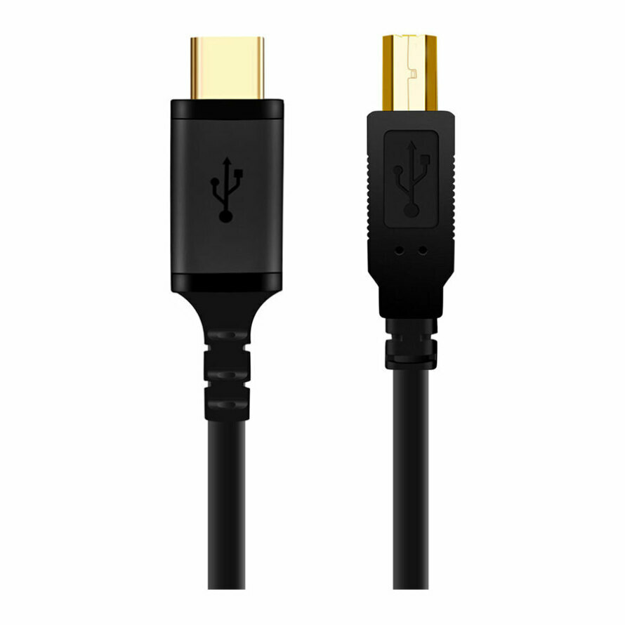 کابل پرینتر 15 متری Type-C به Type-B کی نت پلاس KP-C2005